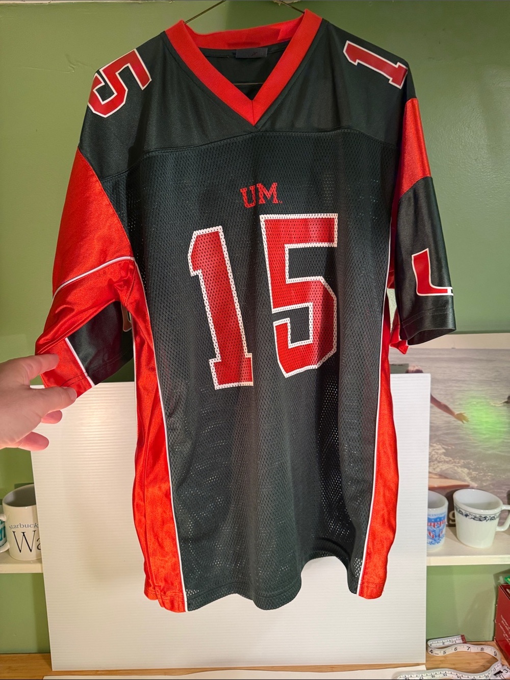 Miami Hurricanes Football Jersey - Number 15